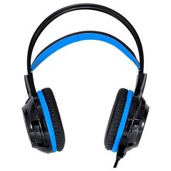 HEADSET VX GAMING TARANIS V2 P2 COM MICROFONE - PRETO E AZUL - Preech Informática - Informática e suas tecnologias