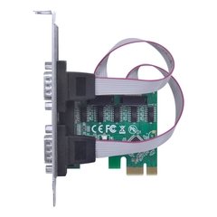 PLACA SERIAL 2 SAÍDAS RS232 RS485 RS422 + 1 SAÍDA PARALELA IEEE1284 PCI EXPRESS PCI-E X1 COM LOW PROFILE - P2IE1PR-LP na internet