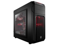 GABINETE GAMER CORSAIR CC-9011050-WW CARBIDE SERIES SPEC-01 VAMP RED LED