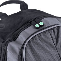 MOCHILA PARA NOTEBOOK ATÉ 15.6" EM NYLON PRETA COM CINZA - BN-01 - loja online