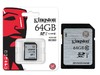 CARTAO DE MEMORIA CLASSE 10 KINGSTON SD10VG2/64GB SECURE DIGITAL SDXC 64GB UHS-I