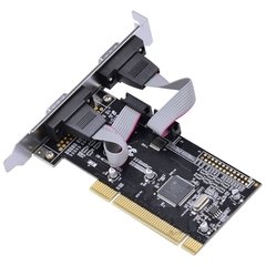 PLACA SERIAL COM 2 SAÍDAS RS232, RS485, RS422 IEEE1284 PCI X - P2IE-PCI - comprar online