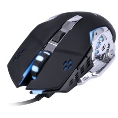 COMBO GAMER VX GAMING GRIFO TECLADO + MOUSE 2400 DPI LED USB CABO 1.8 METROS AZUL - VGC-01A