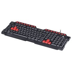 TECLADO E MOUSE GAMER VX GAMING GRIFO - MOUSE 2400 DPI CABO USB 1.8 METROS LED VERMELHO - VGC-01V na internet