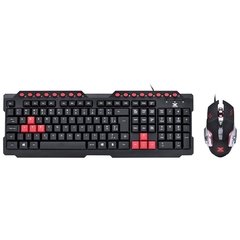 TECLADO E MOUSE GAMER VX GAMING GRIFO - MOUSE 2400 DPI CABO USB 1.8 METROS LED VERMELHO - VGC-01V - Preech Informática - Informática e suas tecnologias