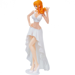 ACTION FIGURE - ONE PIECE - NAMI NOIVA- LADY EDGE WEDDING - BRANCA