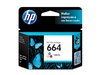 CARTUCHO DE TINTA INK ADVANTAGE \ HP SUPRIMENTOS \ F6V28AB HP 664 TRICOLOR 2,0 ML