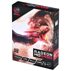 PLACA DE VIDEO AMD RADEON HD 5450 1GB DDR3 64 BITS COM KIT LOW PROFILE INCLUSO - PJ54506401D3LP - comprar online