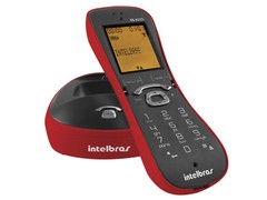 TELEFONES SEM FIO INTELBRAS ICON 4120028 TS8220 VERMELHO - comprar online