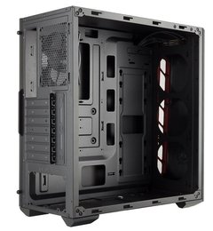 GABINETE MASTERBOX MB501L RED - MCB-B501L-KNNN-S00 - Preech Informática - Informática e suas tecnologias