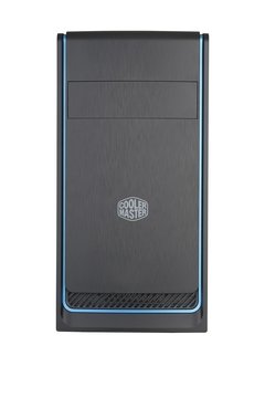 GABINETE MASTERBOX E300L BLUE - MCB-E300L-KN5N-B01 - Preech Informática - Informática e suas tecnologias