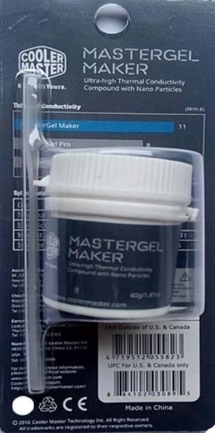 PASTA TÉRMICA MASTER GEL MAKER 40G - MGZ-NDBG-N40G-R1