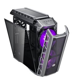 GABINETE MASTERCASE H500P MESH - RGB - VIDRO - MCM-H500P-MGNN-S10