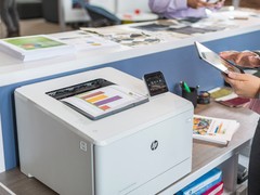 IMPRESSORA LASERJET COLOR HP CF394A#696 M452DW REDE/DUPLEX/WIFI 28PPM - comprar online