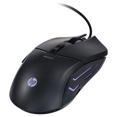 MOUSE GAMER HP - G260 BLACK - 1000 / 2400 DPI na internet