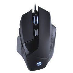 MOUSE GAMER HP - G200 BLACK - SENSOR AVAGO A3050 - 1000 / 4000 DPI