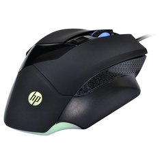 MOUSE GAMER HP - G200 BLACK - SENSOR AVAGO A3050 - 1000 / 4000 DPI - loja online