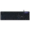 TECLADO GAMER HP - K300 BLACK - LED AZUL - ABNT2