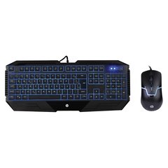 COMBO TECLADO E MOUSE HP GAMER - GK1100 BLACK