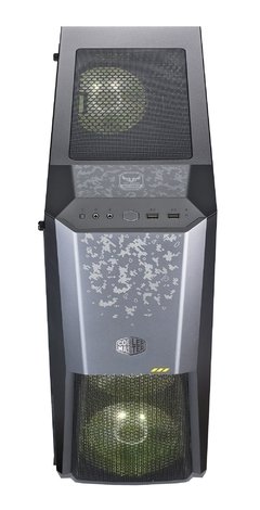 GABINETE MASTERBOX MB500 TUF (ASUS) EDITION - ATX MID-TOWER 2 RGB FANS COM CONTROLADOR - MCB-B500D-KGNN-TUF - Preech Informática - Informática e suas tecnologias