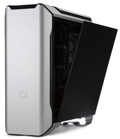 GABINETE MASTERCASE SL600M - PAINÉIS DE ALUMÍNIO, LAYOUT VERTICAL E TECNOLOGIA DE REDUÇÃO DE RUÍDO - MCM-SL600M-SGNN-S00 - Preech Informática - Informática e suas tecnologias