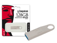 PEN DRIVE USB 3.0 KINGSTON DTSE9G2/128GB DATATRAVELER SE9 G2 128GB PRATA