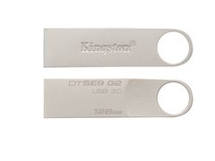 PEN DRIVE USB 3.0 KINGSTON DTSE9G2/128GB DATATRAVELER SE9 G2 128GB PRATA - Preech Informática - Informática e suas tecnologias