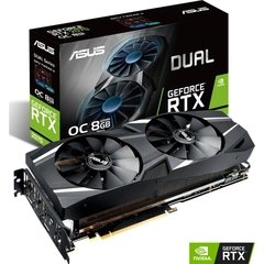 PLACA DE VIDEO NVIDIA GEFORCE ASUS DUAL RTX 2070 8GB GDDR6 256BIT