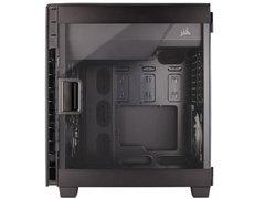 GABINETE GAMER \ CORSAIR \ CC-9011079-WW CARBIDE SERIES 600C CLEAR PRETO