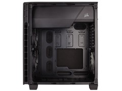 GABINETE GAMER CORSAIR CC-9011080-WW CARBIDE SERIES 600Q QUIET PRETO na internet