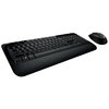 KIT TECLADO E MOUSE SEM FIO 2000 USB PRETO