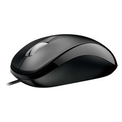 MOUSE COM FIO COMPACT USB PRETO