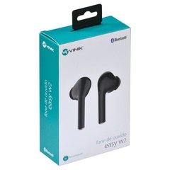 Imagem do FONE DE OUVIDO BLUETOOTH EASY W2 TWS - PRETO