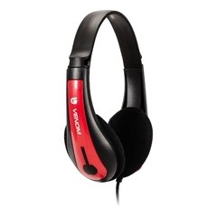 Headset Gamer PC/XBOX 360 SPIDER VENOM SHS-701 Preto/Vermelho FORTREK na internet