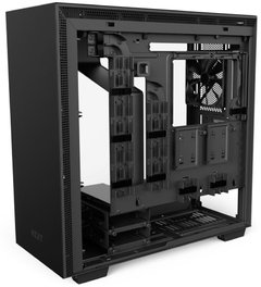 GABINETE H700I MATTE BLACK - CONTROLE RGB - PAINEL DE VIDRO TEMPERADO - GERENCIAMENTO DE CABOS - CA-H700W-BB - comprar online