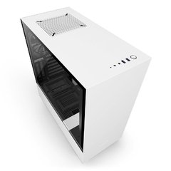 GABINETE H500I WHITE- ILUMINAÇÃO RGB - PAINEL DE VIDRO TEMPERADO - GERENCIAMENTO DE CABOS - CA-H500W-W1 - comprar online