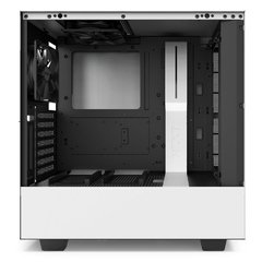 GABINETE H500I WHITE- ILUMINAÇÃO RGB - PAINEL DE VIDRO TEMPERADO - GERENCIAMENTO DE CABOS - CA-H500W-W1