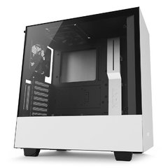 GABINETE H500I WHITE- ILUMINAÇÃO RGB - PAINEL DE VIDRO TEMPERADO - GERENCIAMENTO DE CABOS - CA-H500W-W1 - loja online