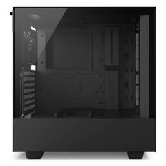 GABINETE H500I BLACK- ILUMINAÇÃO RGB - PAINEL DE VIDRO TEMPERADO - GERENCIAMENTO DE CABOS - CA-H500W-B1 - comprar online