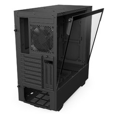 GABINETE H500I BLACK- ILUMINAÇÃO RGB - PAINEL DE VIDRO TEMPERADO - GERENCIAMENTO DE CABOS - CA-H500W-B1