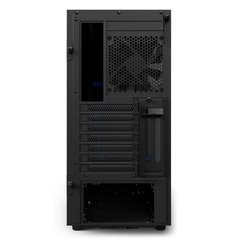 Imagem do GABINETE H500I BLACK/BLUE- ILUMINAÇÃO RGB - PAINEL DE VIDRO TEMPERADO - GERENCIAMENTO DE CABOS - CA-H500W-BL