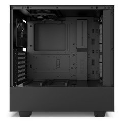 GABINETE H500 BLACK - MID-TOWER ATX - PAINEL DE VIDRO TEMPERADO - CONSTRUÇÃO EM AÇO - CA-H500B-B1 - comprar online