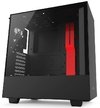 GABINETE H500 BLACK/RED - MID-TOWER ATX - PAINEL DE VIDRO TEMPERADO - CONSTRUÇÃO EM AÇO - CA-H500B-BR