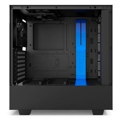 GABINETE H500 BLACK/BLUE - MID-TOWER ATX - PAINEL DE VIDRO TEMPERADO - CONSTRUÇÃO EM AÇO - CA-H500B-BL - loja online