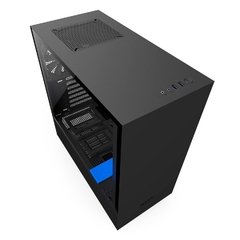 GABINETE H500 BLACK/BLUE - MID-TOWER ATX - PAINEL DE VIDRO TEMPERADO - CONSTRUÇÃO EM AÇO - CA-H500B-BL na internet