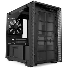 GABINETE H200 BLACK - MINI-ITX - PAINEL DE VIDRO TEMPERADO - EM AÇO - CA-H200B-B1 - Preech Informática - Informática e suas tecnologias