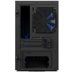 GABINETE H200 BLACK/BLUE - MINI-ITX - PAINEL DE VIDRO TEMPERADO - EM AÇO - CA-H200B-BL - Preech Informática - Informática e suas tecnologias