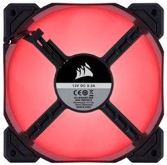 FAN PARA GABINETE AF120 LED BLOCO ÚNICO (PACK COM 3 UNIDADES) DE 120 MM VERMELHO - CO-9050083-WW - Preech Informática - Informática e suas tecnologias