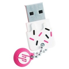 PEN DRIVE MINI HP USB 2.0 V178P 16GB PINK HPFD178P-16 - comprar online