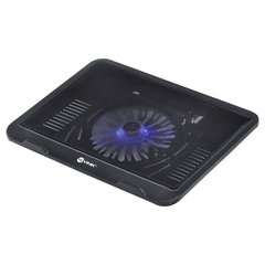 COOLER/BASE PARA NOTEBOOK/LAPTOP DE ATÉ 15.6" DYNAMIC WIND COM 1 FAN LED AZUL - comprar online